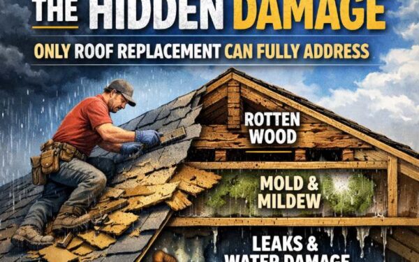The Hidden Damage Only Roof Replacement Can Fully Address